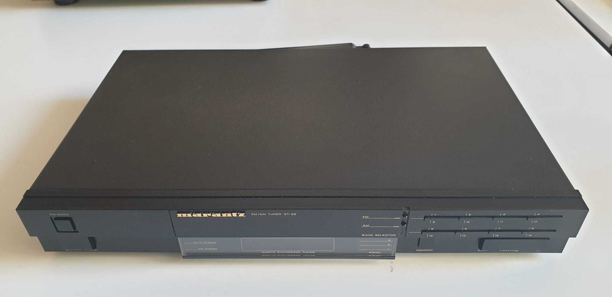 Amplificador Sintonizador e Deck Marantz