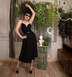 Чёрное платье Zara