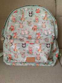 Mochila Infantil Ambar Pets Friends Woodland Verde