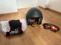 Kask motocyklowy MT Le mans czarny mat rozm. L