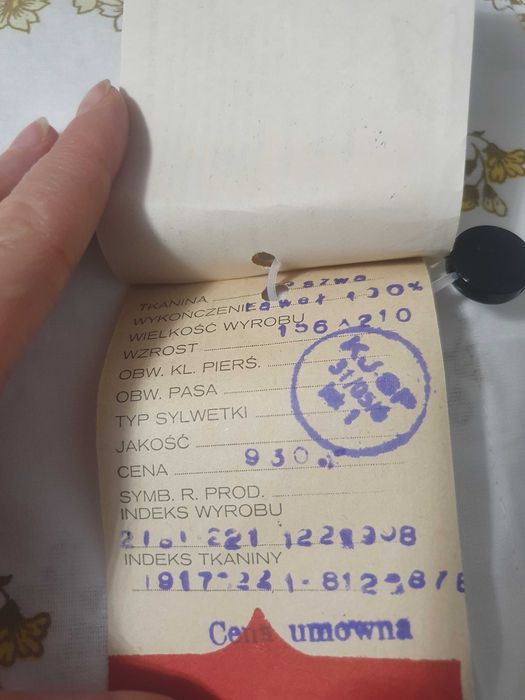 Poszwa bawełniana prl