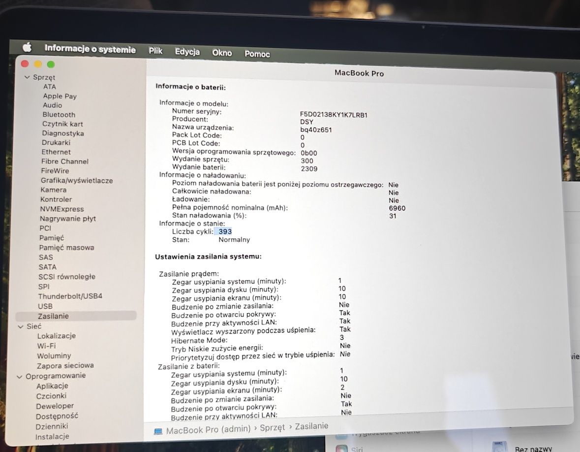 Apple MacBook Pro 16 A2141 16" i7-9750H 16 GB 500 GB
