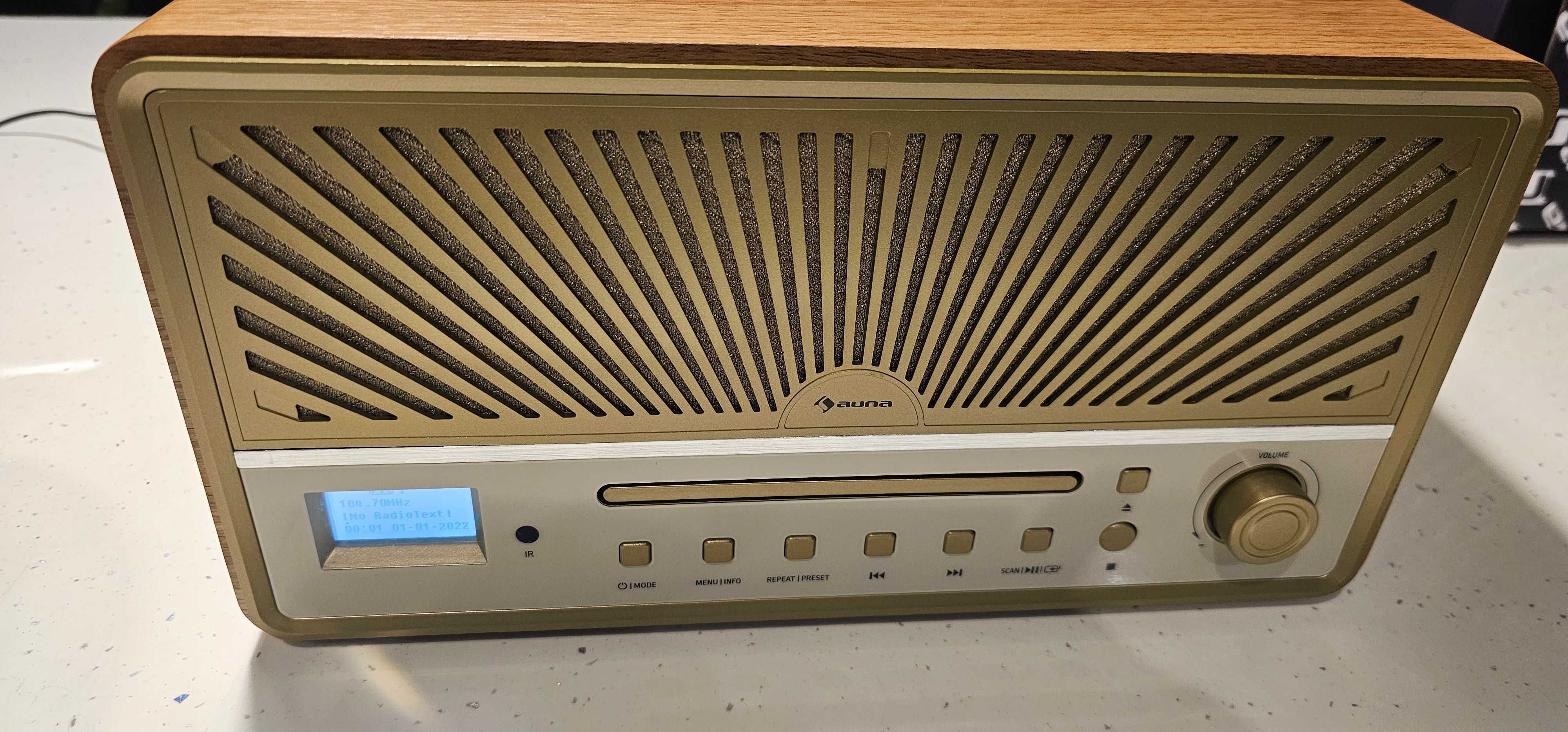 Auna Glastonbury radio DAB z CD