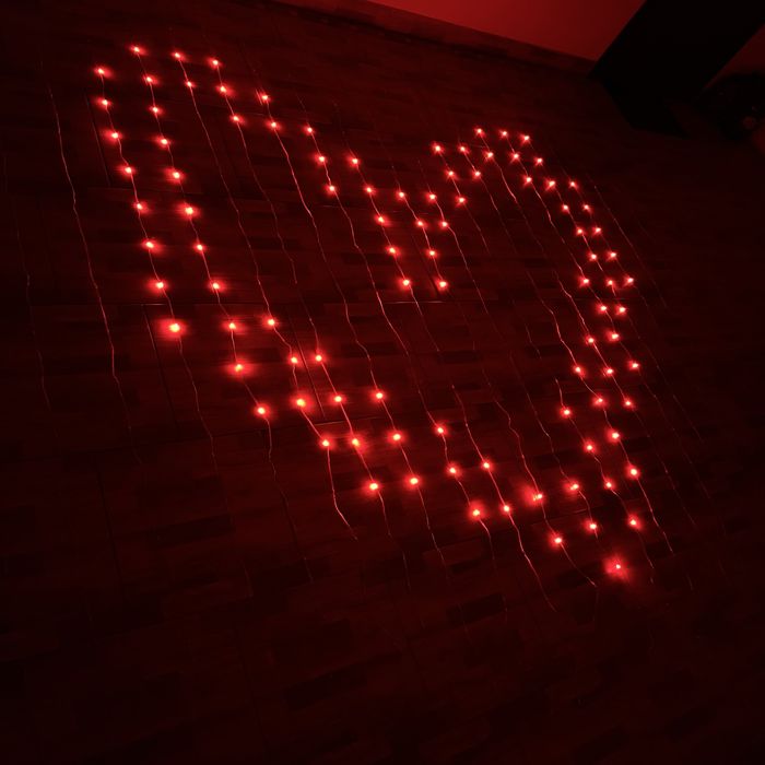 Умная гирлянда штора 3мх3м