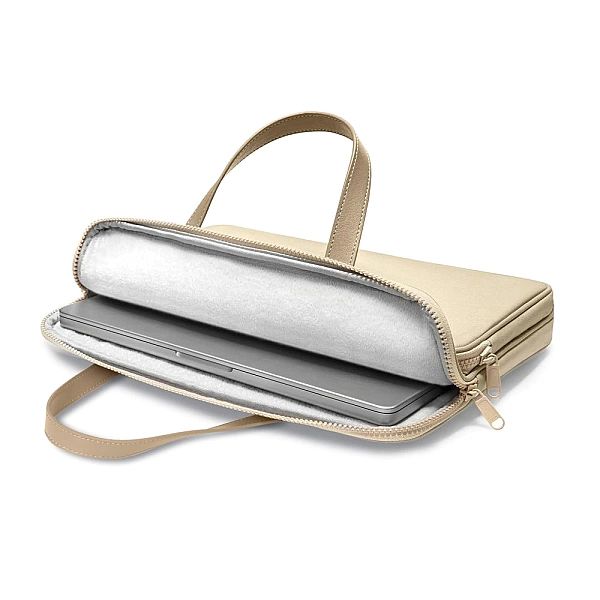 Tech-Protect Carrying Bag Laptop 15-16 Desert Beige
