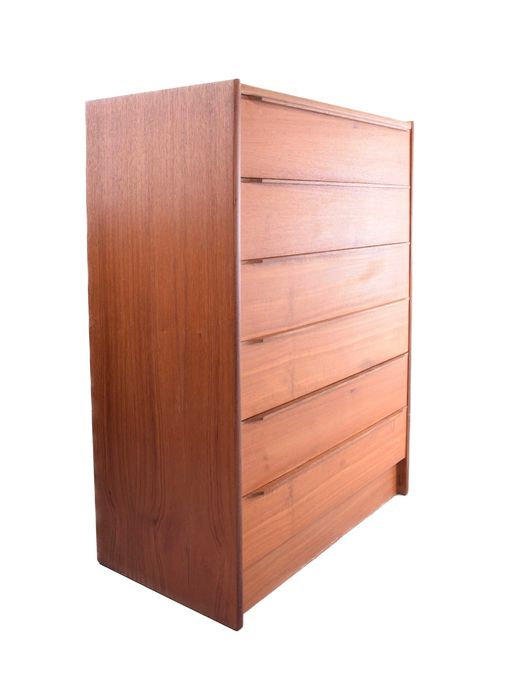 Komoda duńska vintage, lata 60. – teak, 86x62x36cm