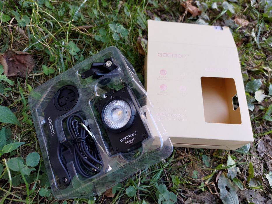 Lampka rowerowa przednia gravel