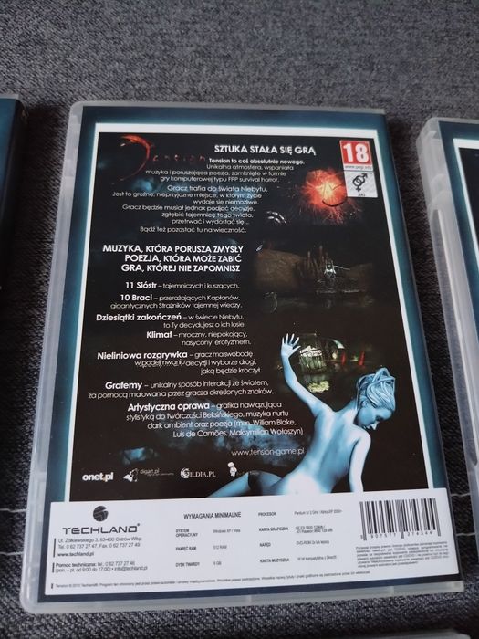 6 gier pc dvd gry przygodowe akcji płyty bez rys bardzo dobry stan