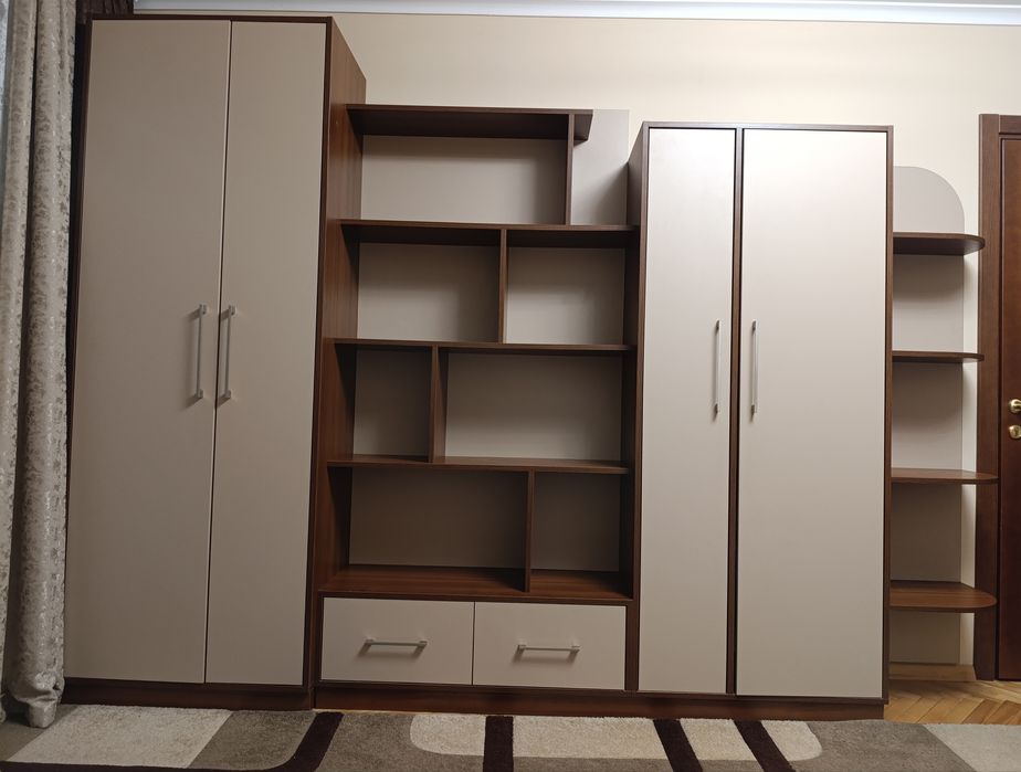 Стінка у двох кольорах