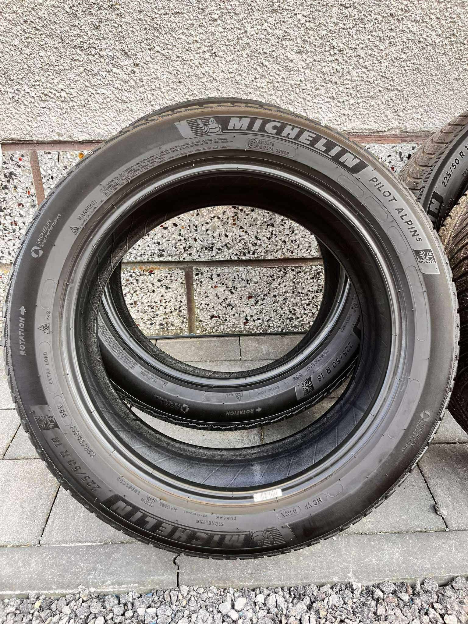 opony zimowe Michelin Pilot Alpin 5 225/50/18 2020r