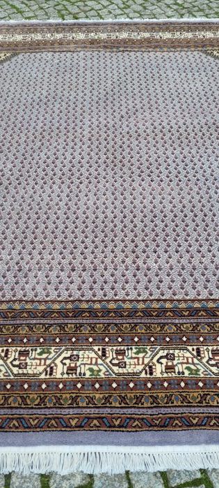 -70% lśniący indo saroug mir perski dywan ręcznie tkany 205/255cm