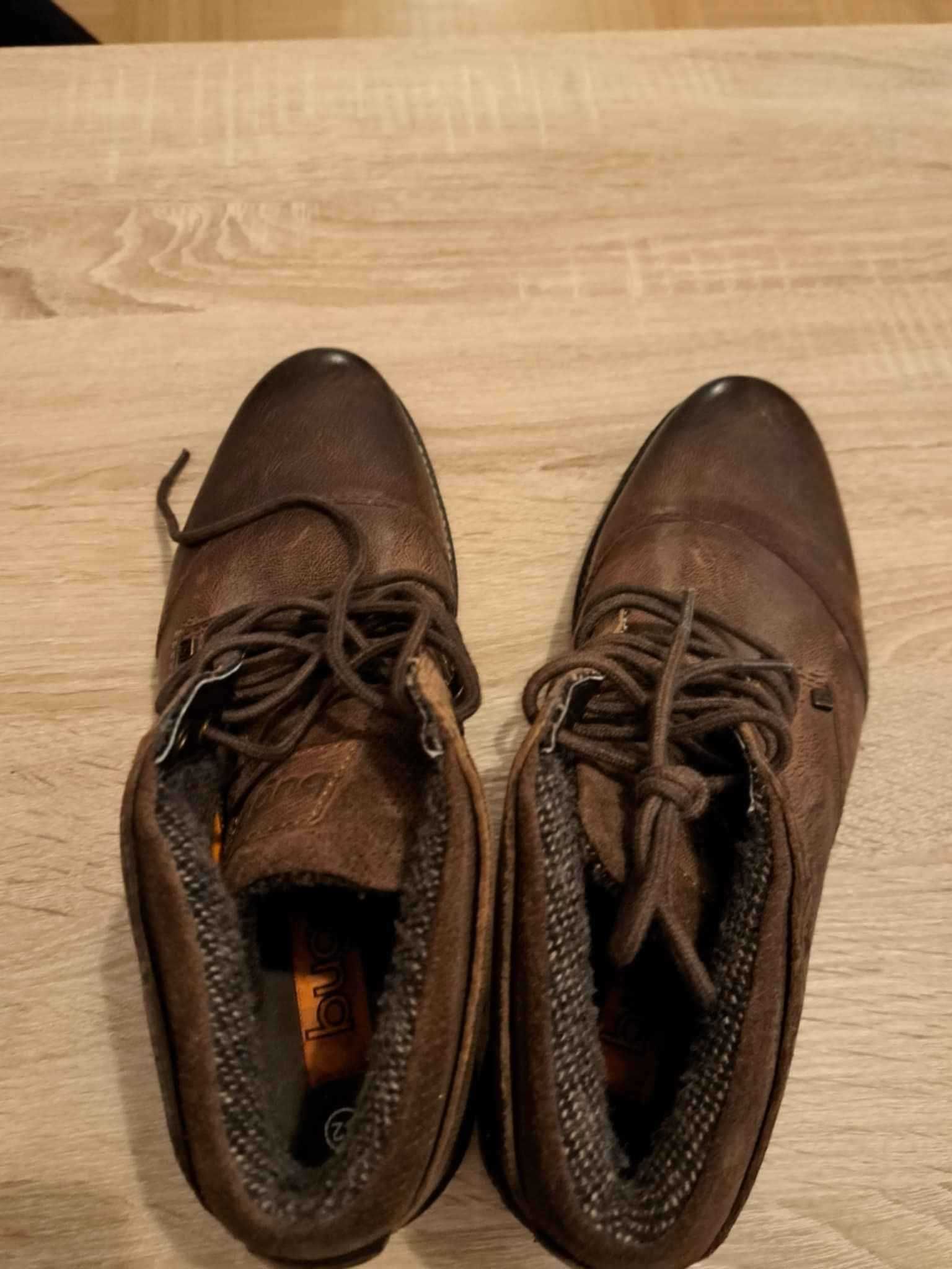 Buty Bugatti skórzane r.42