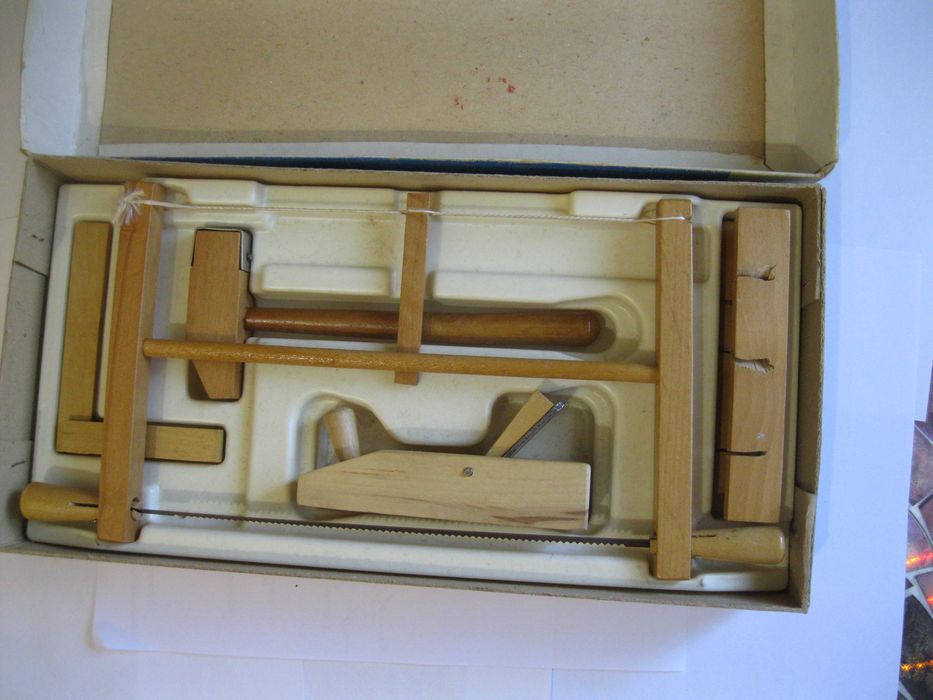 Набор столярных инструментов №3 Игрушка деревянная для детей шк возр