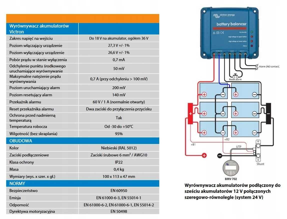 Balancer Victron  24 V