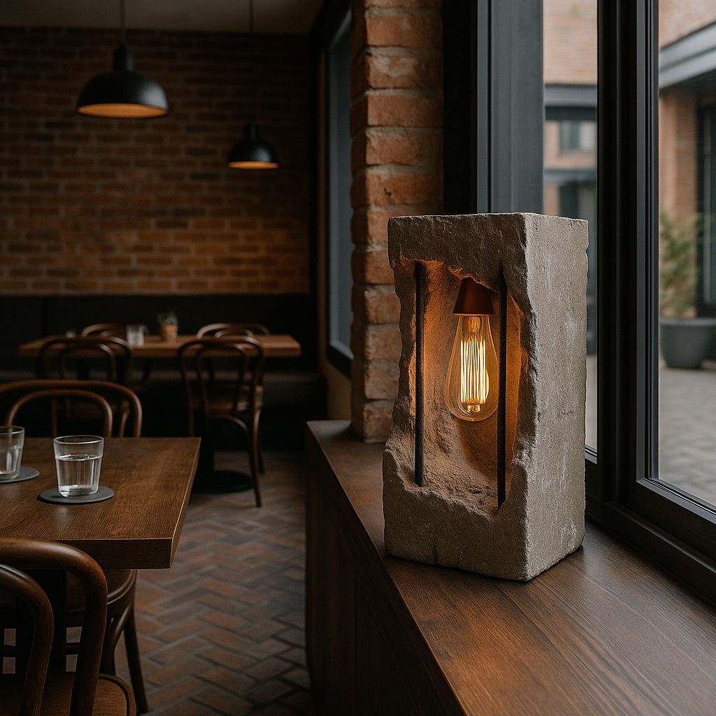 RAW GLOW – Betonowa Lampa Loftowa