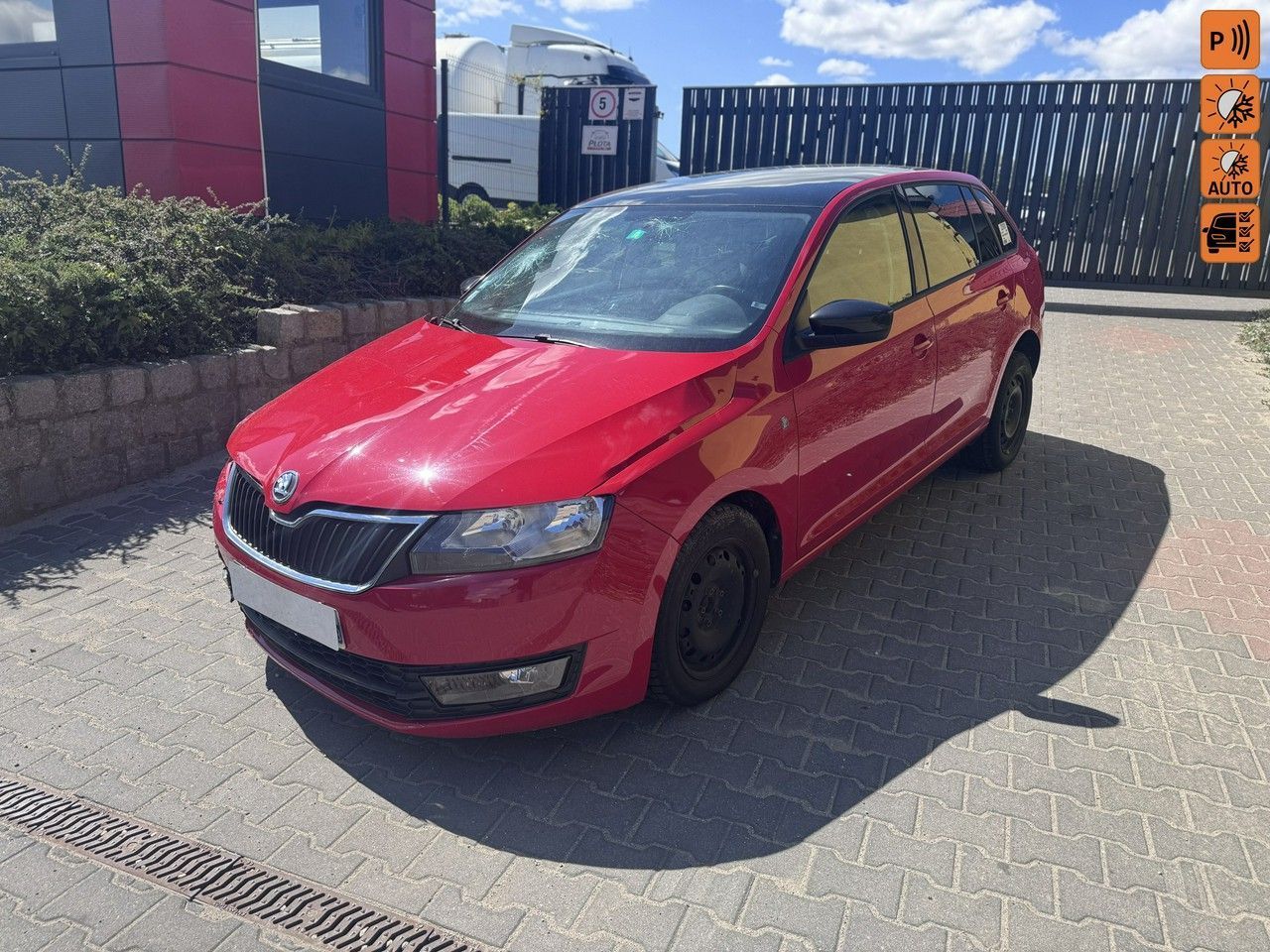 Skoda RAPID 1.2 TSI 105KM#Panorama#6 biegów#Climatronic