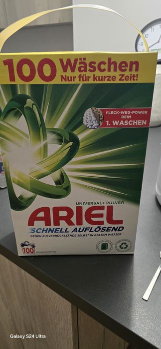 Proszek DE Ariel 100 prań kolor