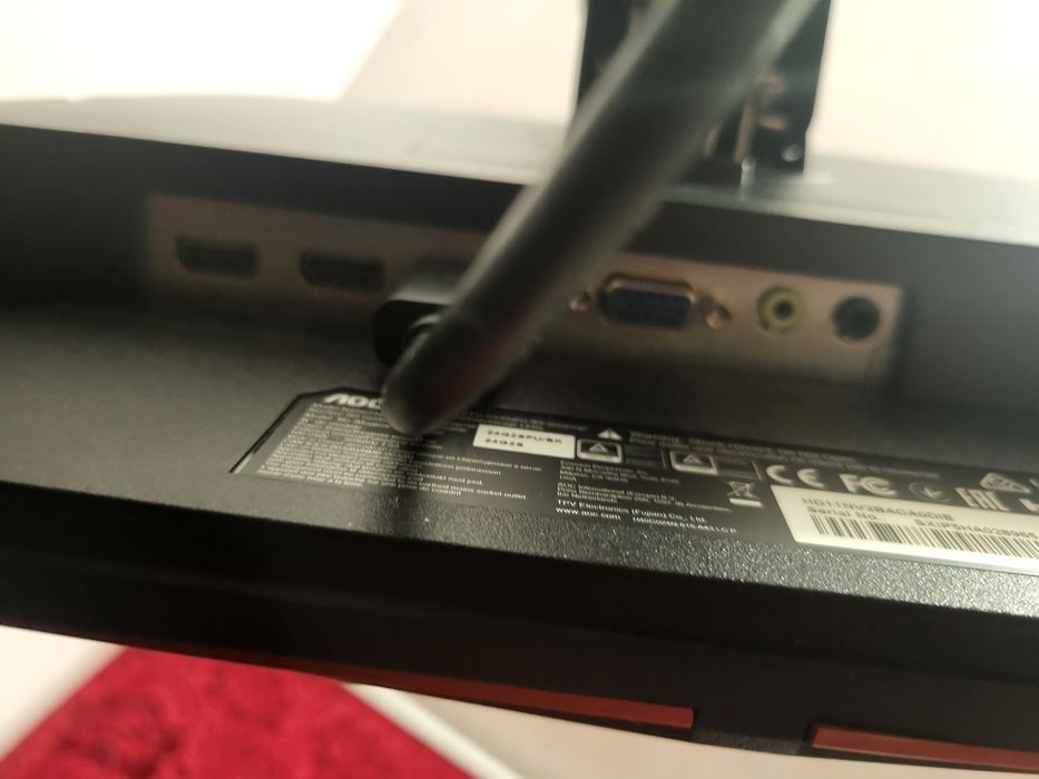 Монитор 23.8" AOC 24G2SPU/BK ідеал, гарантія 1 рік.