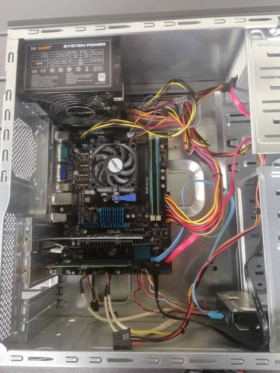 Системний блок Phenom II X2, 8 Gb DDR3, video GT710 2Gb, SSD 120 Gb