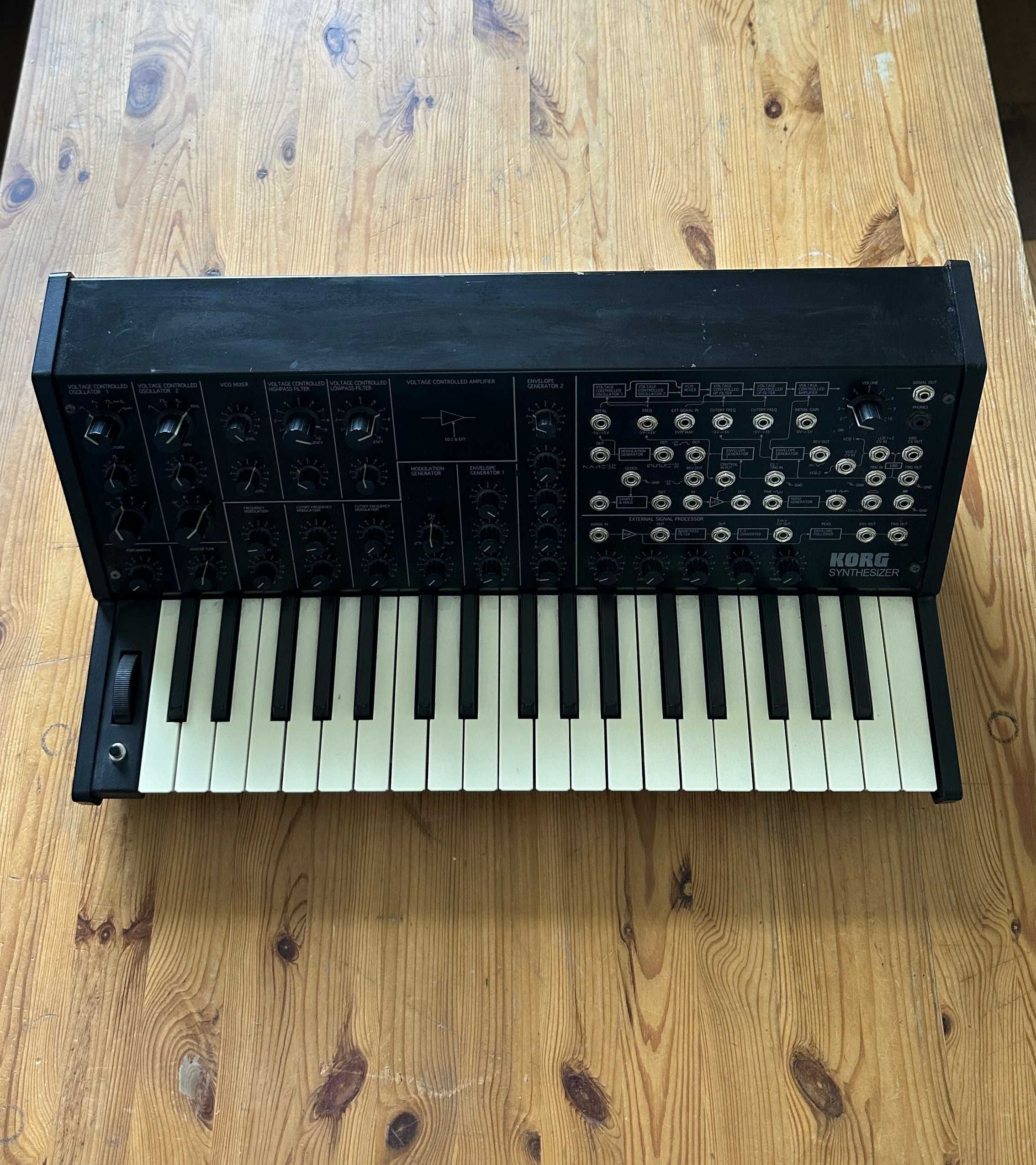 Korg MS-20 mini syntezator analogowy