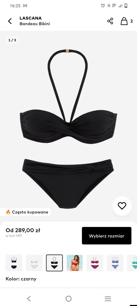 Nowe bikini Lascana XS S