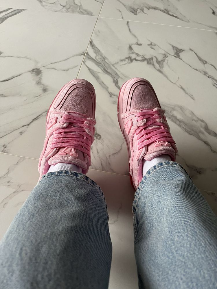 Louis Vuitton Trainer Triple Pink (36-41р)