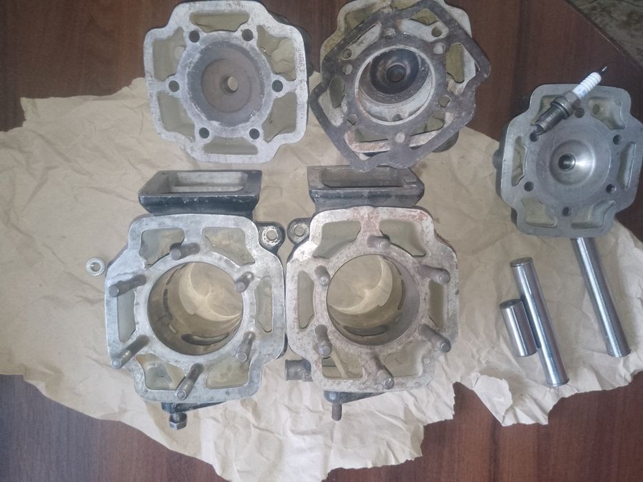 Поршнева ,циліндри головки .Gilera 64mm