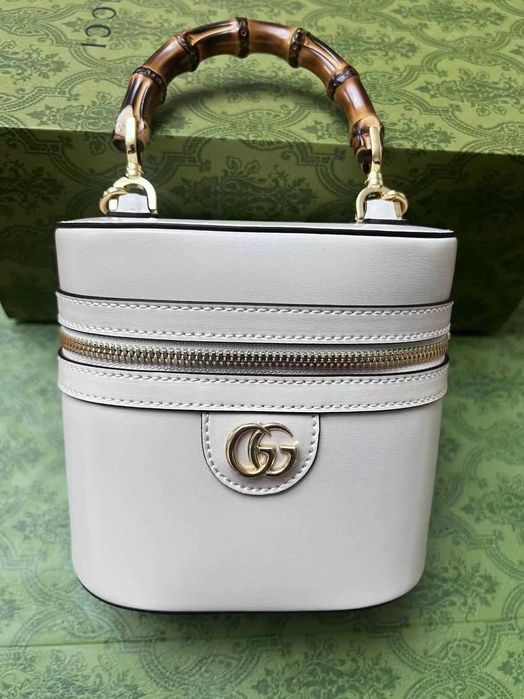 GUCCI Mini torba bambusowa na ramię