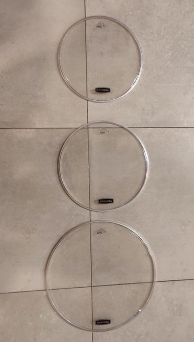 Naciągi do perkusji do tomów Clear Mapex Tornado by Remo 12", 13", 16"