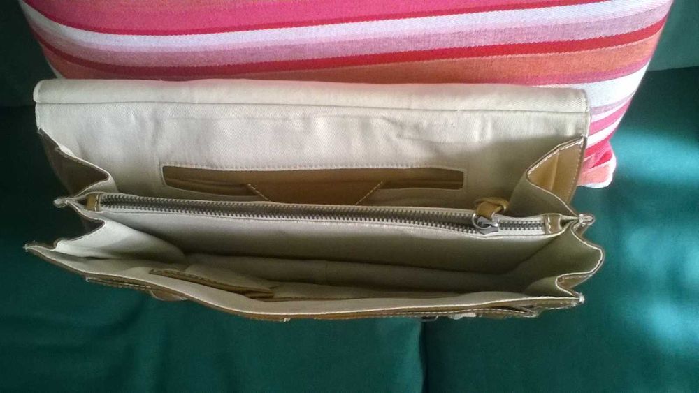 Bolsa em pele Vintage