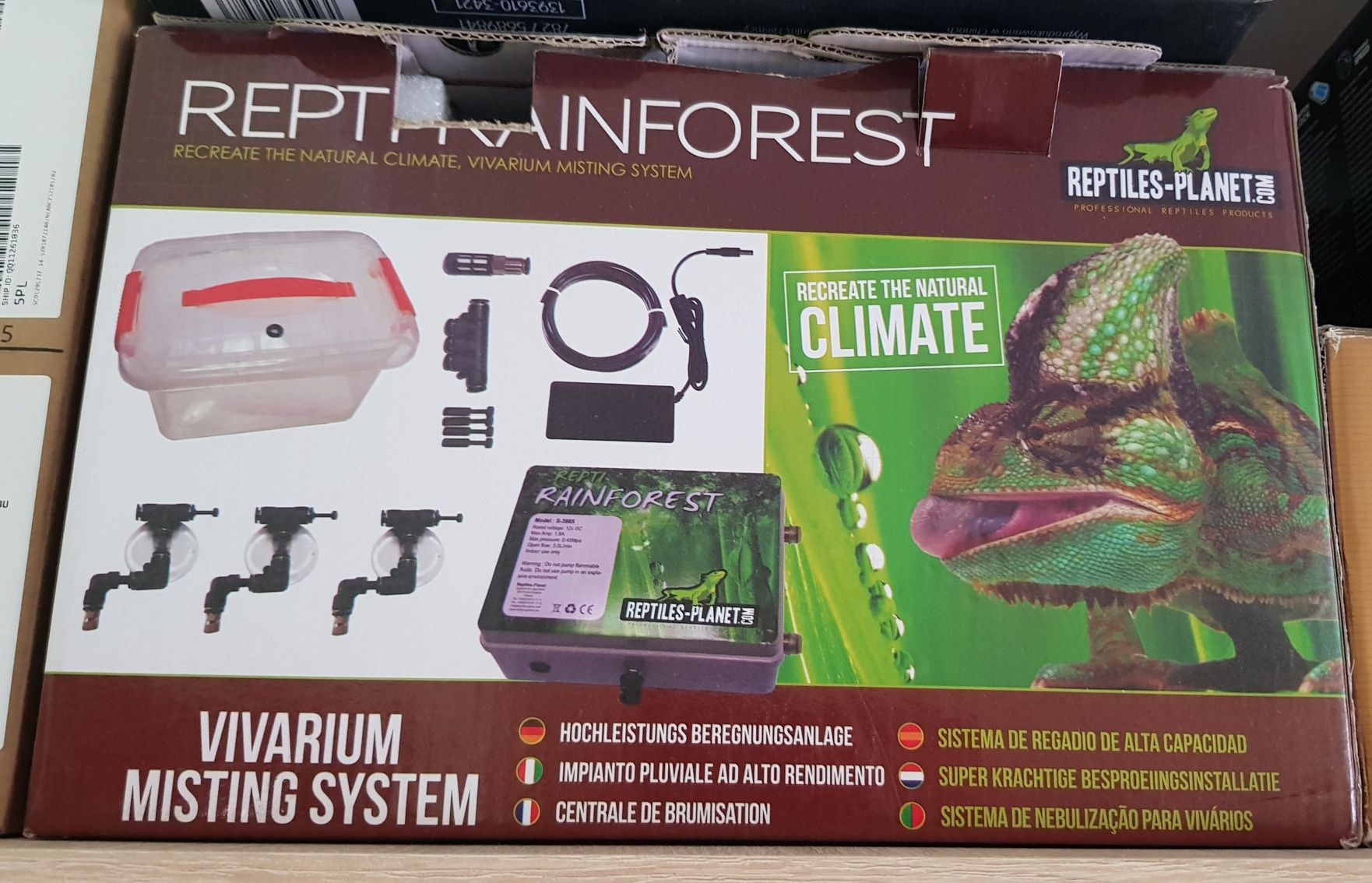 System zraszania do terrarium Repti Rainforest nowy