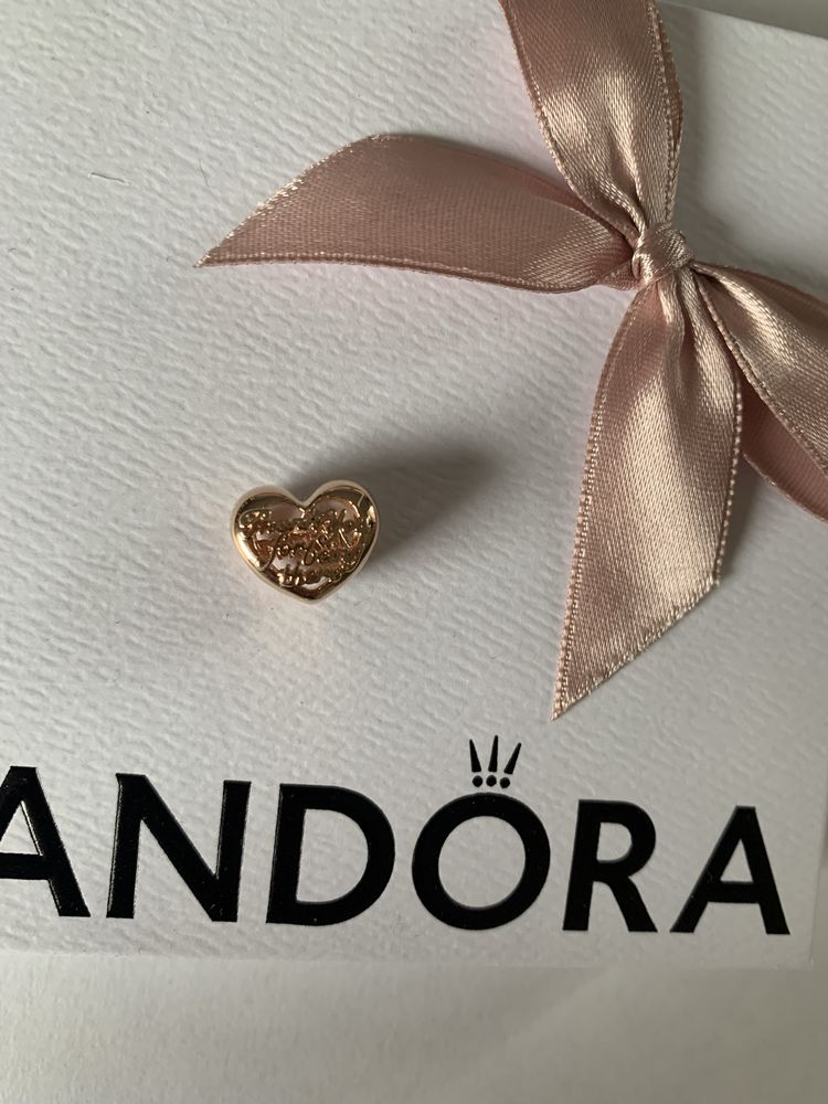 Charms Pandora „Dziękuje Ci, Mamo” rose gold