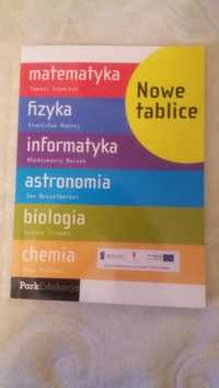 Nowe tablice : matematyka, fizyka, informatyka, astronomia, biologia,