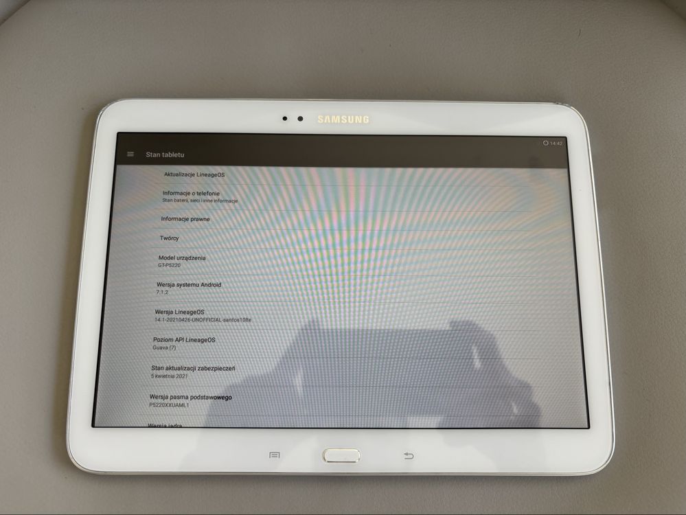 Tablet Samsung Galaxy Tab 3 10,1” na karte SIM Lte