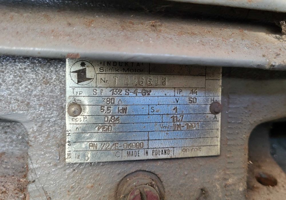 Silnik Celma Indukta SP132S4 5,5 kW