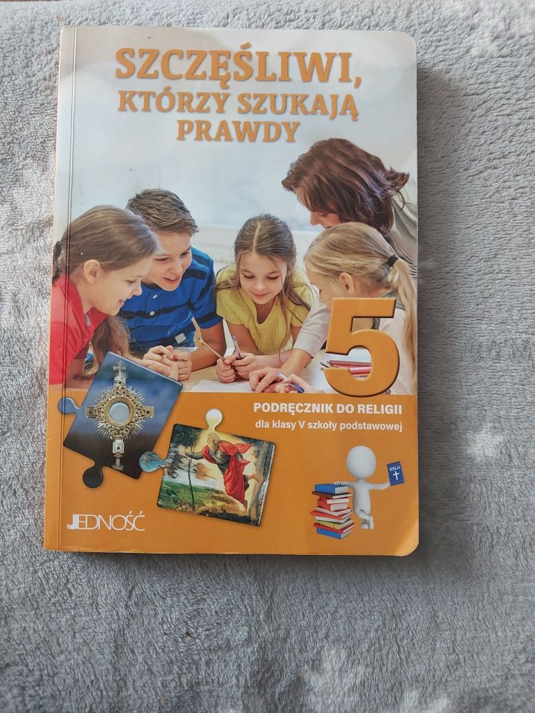 Podręcznik do religii dla klasy 5
Wydawnictwo JEDNOŚĆ,Kielce 2021
Podr