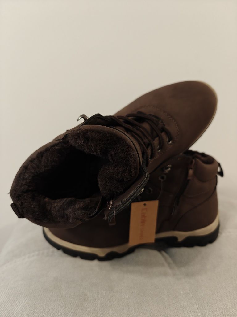 Męskie buty zimowe różne rozmiary
