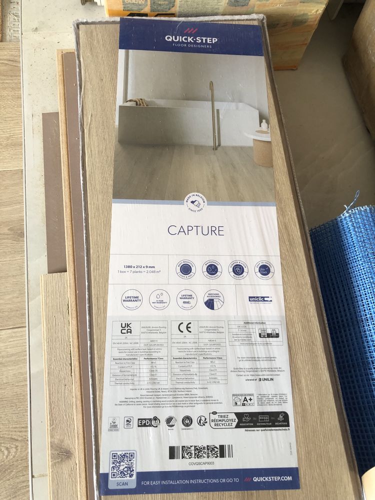 Ламінат Quick Step SIG4763 Дуб матовий натуральний 9мм