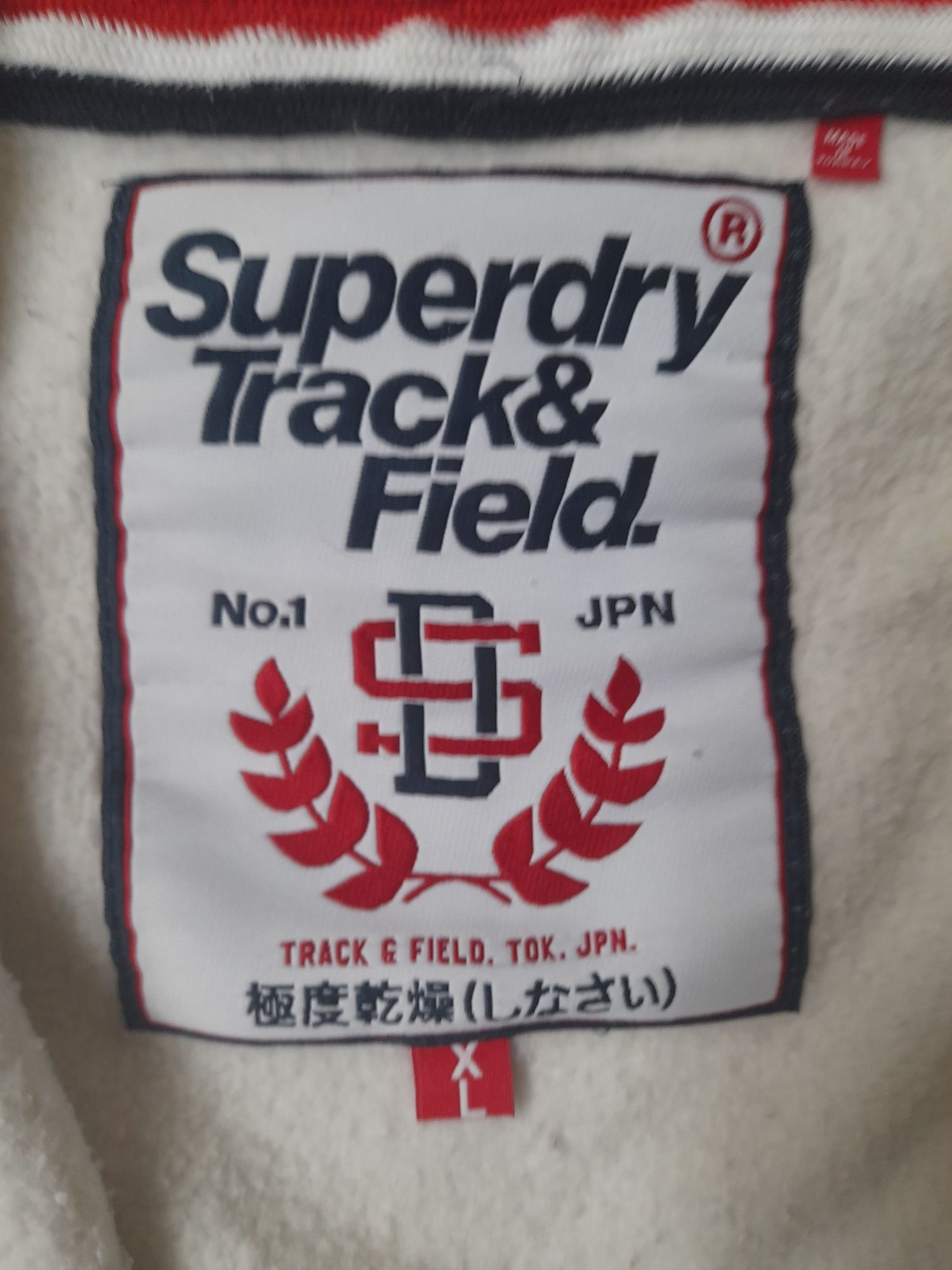 Superdry State Athletics bluza z kapturem rozmiar XL