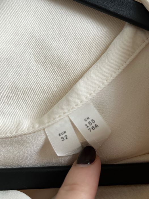 Koszula Arket kremowa