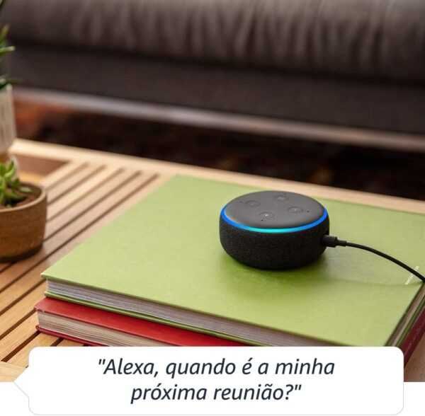 ALEXA Echo Dot (3ª geração) – Alto-falante inteligente com Alexa