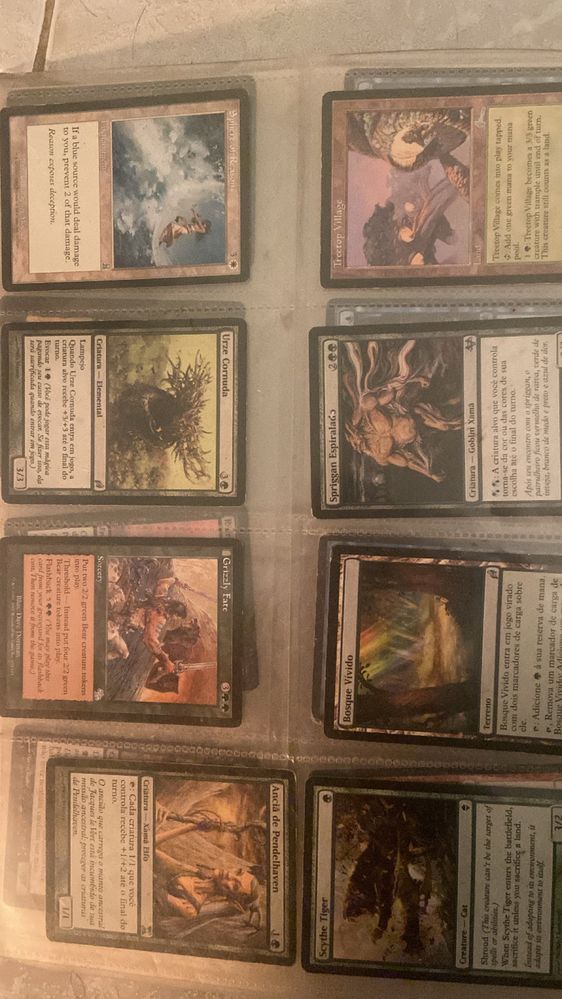 Colecão de cartas Magic