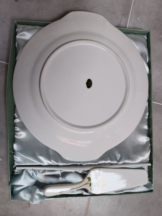 Porcelana LG prato de bolo, novo.