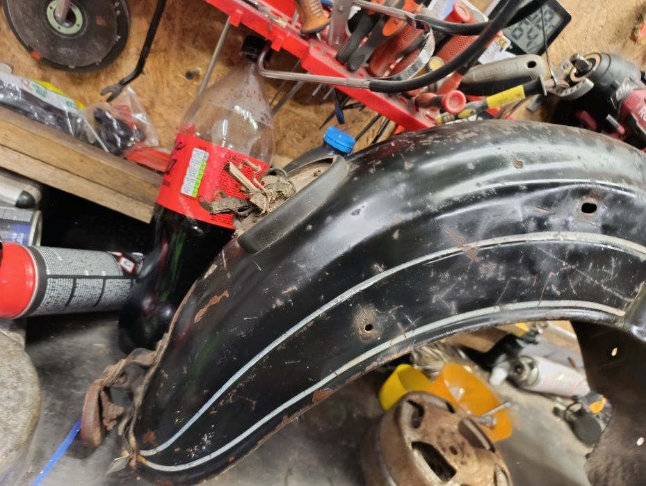 Błotnik tylny bagażnik SHL M11 m11w 175 nie Wsk Wfm przedni bagażnik