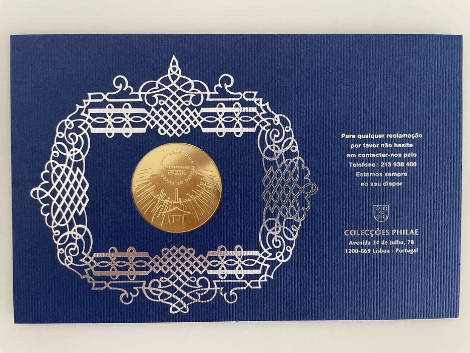 Moeda 10 euros Campeonato Mundial de Futebol - Alemanha - Prata/Ouro