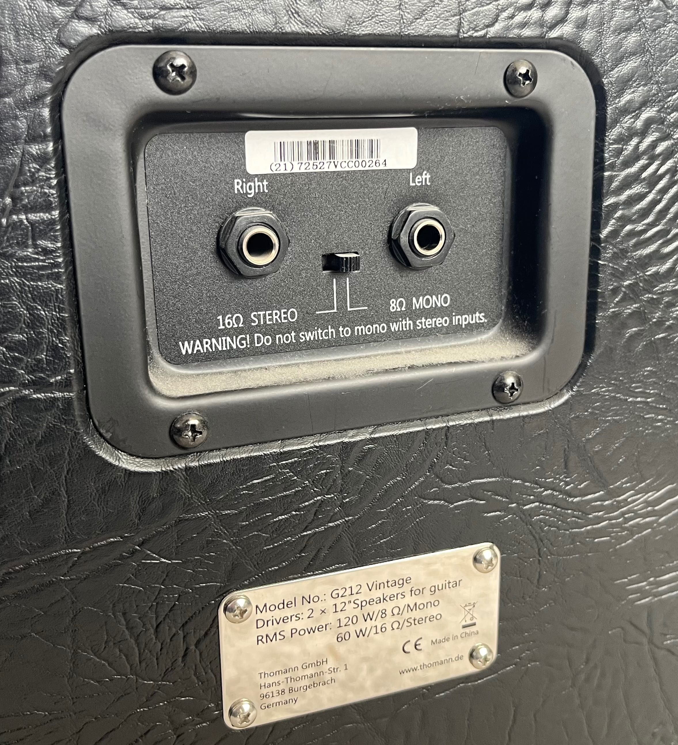 Harley Benton G212 Celestion V30