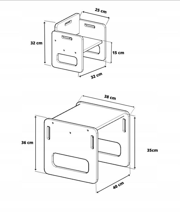 Stolik z krzesełkiem dla dziecka