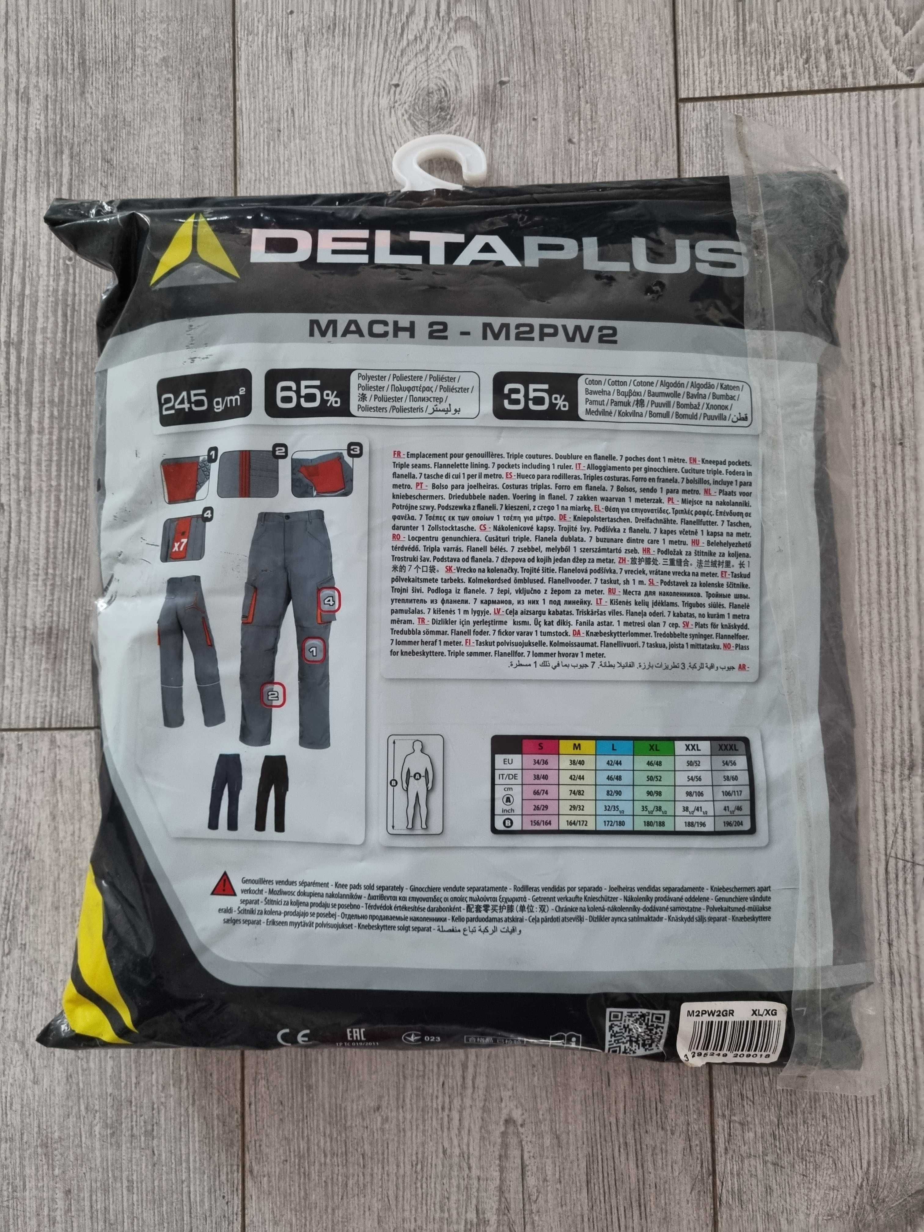 Spodnie DeltaPlus MACH 2 M2PW2 XL