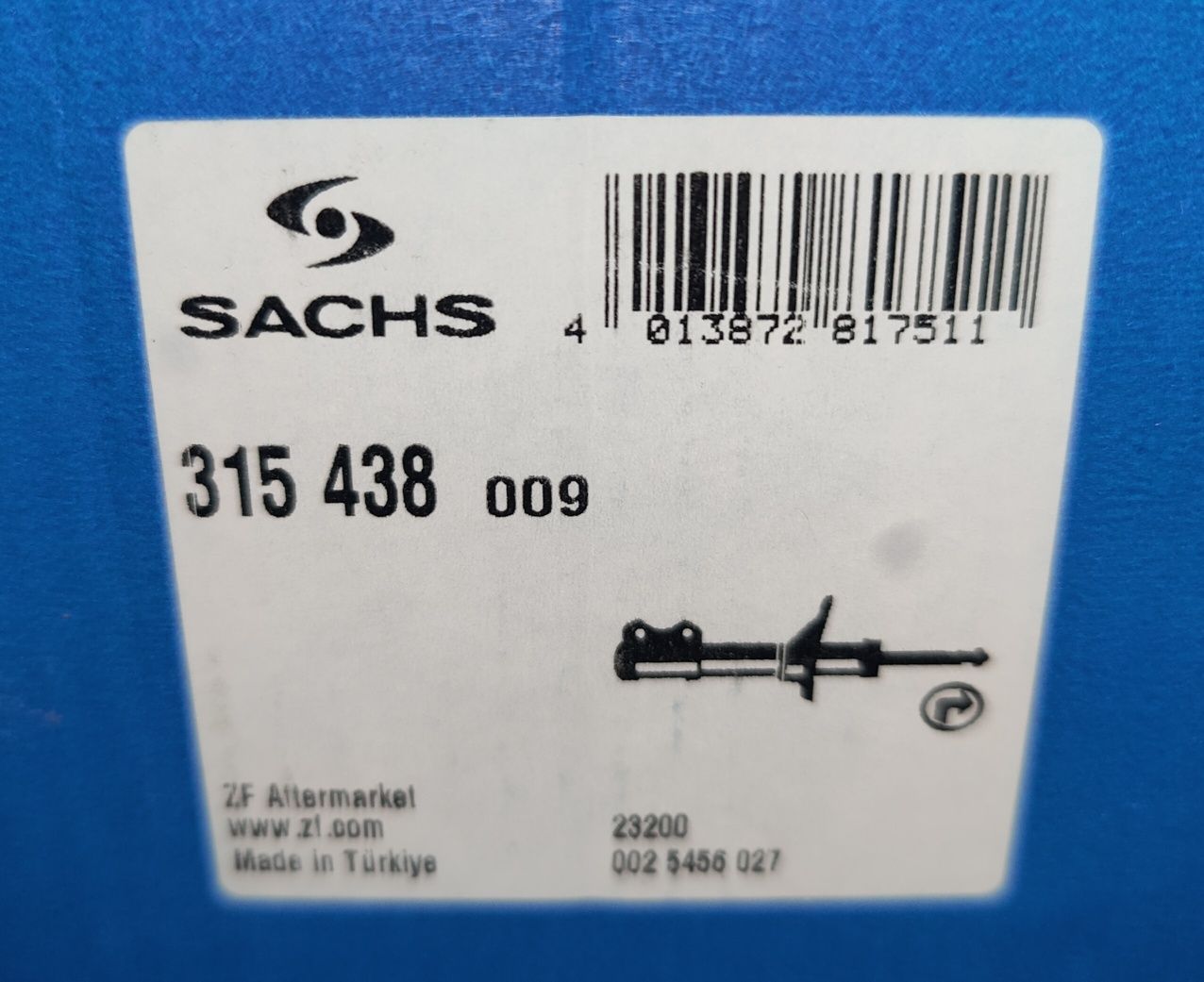 Opel Insignia nowy prawy amortyzator Sachs