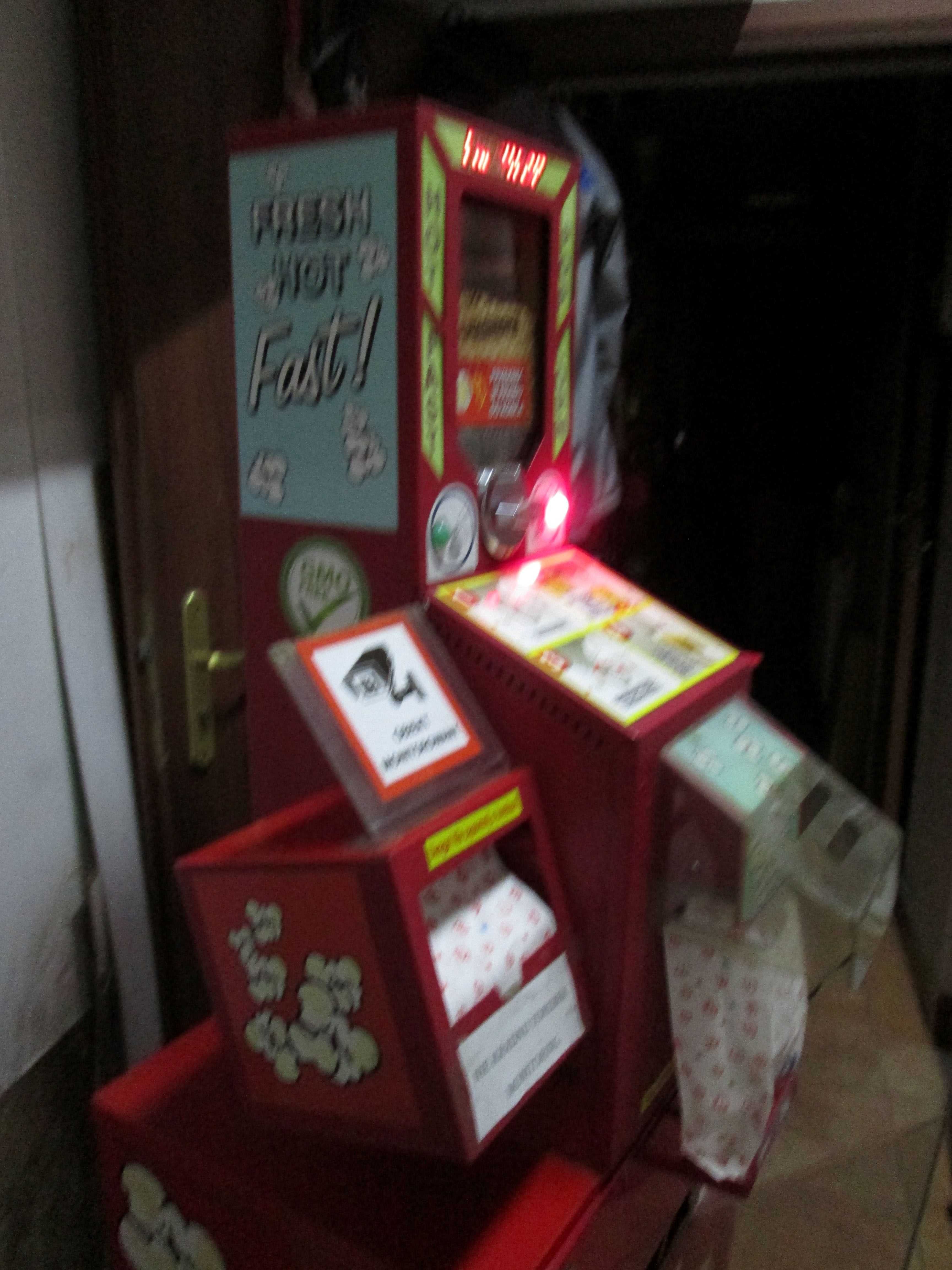 Automat zarobkowy Popcorn.